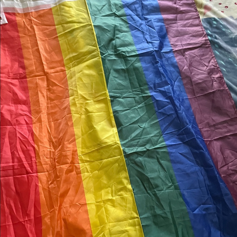 Colorful Striped Fabric